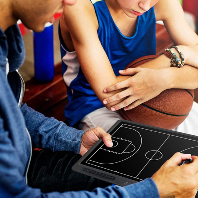 Pure Vie Electronic Basketball Coaching Board LCD Basketball Coaches Tactical