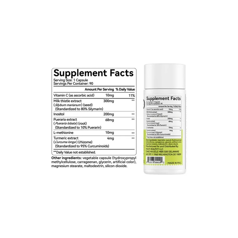 Oxyenergy Silymarin Milk Thistle. Con Vitaminas. Sin Sabor