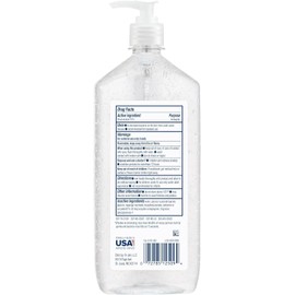 Germ-X Advanced Hand Sanitizer, Moisturizing Gel, 34oz Pump Bottle