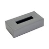 Tatsu Craft Tissue Box Case Metallic Tissue Case SV Silver