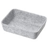 helit H6131082 – Drawer Organiser, 7 Pieces, Felt Storage Box