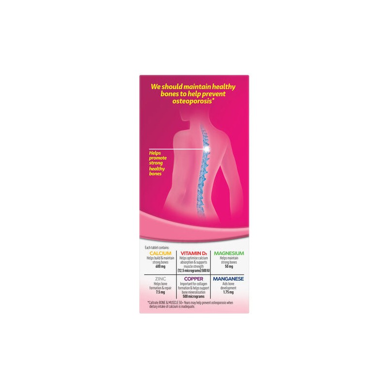 Caltrate Bone & Muscle 50+ Years 100 Tablets