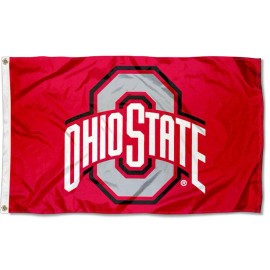 Sewing Concepts Ohio State Buckeyes 3' x 5' Flag - Red