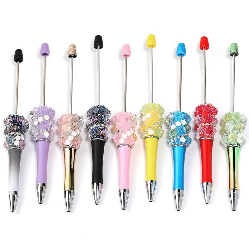 【P286】Moon bubble bead chain granulated sugar design DIY pen:_SL452