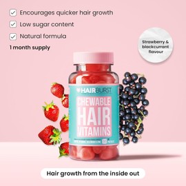 HAIR BURST HAIR BURST Biotin Gummies and Shampoo & Conditioner Set for Hair Growth - Chewable Vitamins to Reduce Breakage and Promote Healthier Hair - Thickening Treatment for All Hair Types