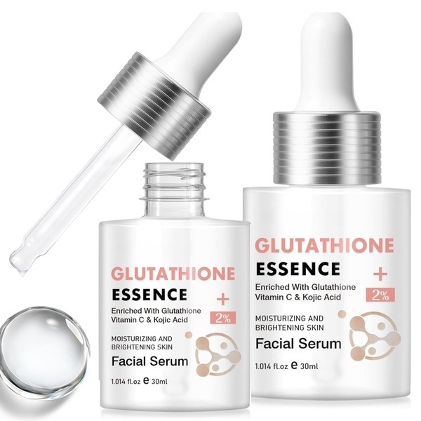2PCS GLUTATHIONE ESSENCE Enriched With Glutathione Vitamin C & Kogke