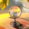 Crystal Globe, Crystal Ball Glass Sphere Display Globe, Glass Globe