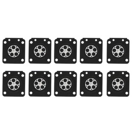 GAESHOW Carburettor Repair Kit Membrane Kit, Chainsaw Carburettor Membrane, Ergaser Membrane Seal Set, Chainsaw Carburettor Membrane Seal Set Fit for MS210 230 250 Pack of 10