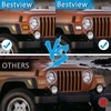 Bestview Jeep Wrangler TJ Led Sequential Front Turn Signal Lights
