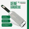 Chefkoch Premium Hand Grater - For Fine Grating of Cheese,