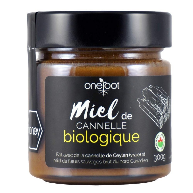 ONEROOT Organic Infused Honey (Cinnamon)