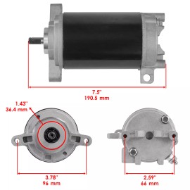 Caltric Starter for Johnson  90 90Hp 90Ft 90-Ft 90 Ft 1998 Marine New
