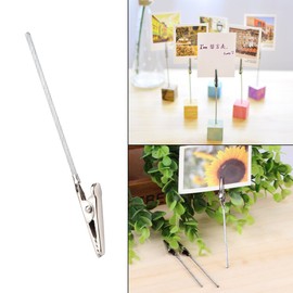 50pcs/Set Metal Wire Clamp DIY Craft Wire Clip Card Photo Note Clips Holder Decoration Accessories