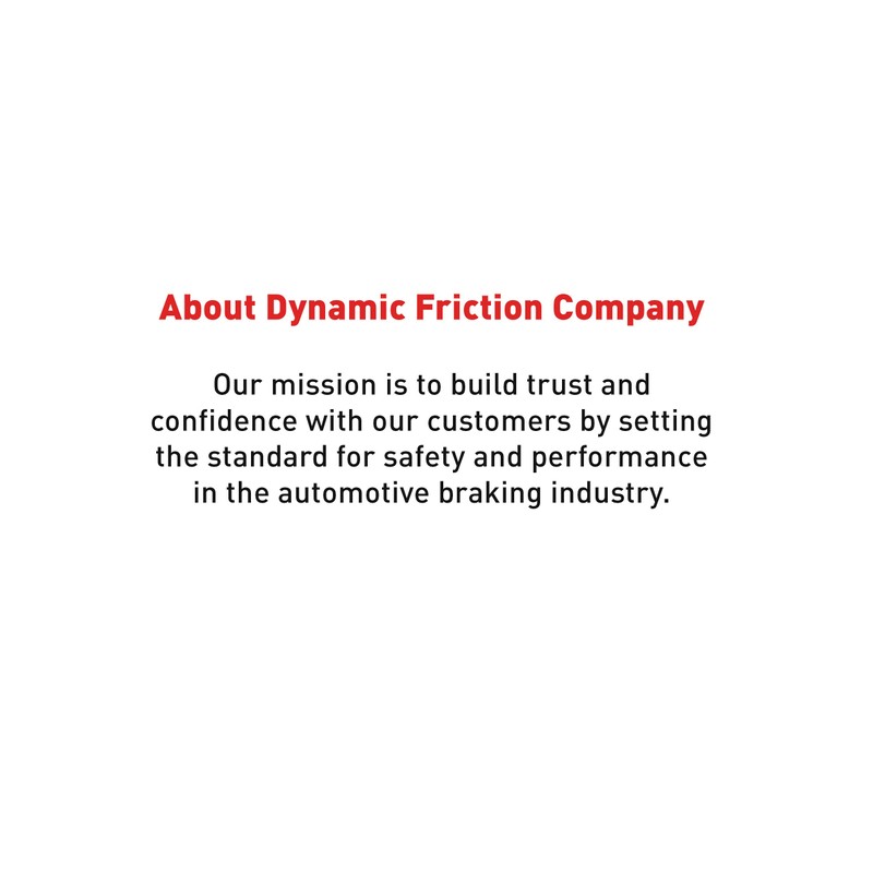 Dynamic Friction Company 5000 Advanced Brake Pads - Semi Metallic
