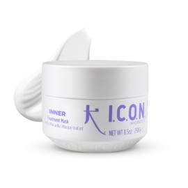 K I.C.O.N. I.C.O.N. Inner Moisturizing Treatment Mask, Rinse-out Cream for Dry, Brittle & Chemically Treated Hair, 8.5 oz