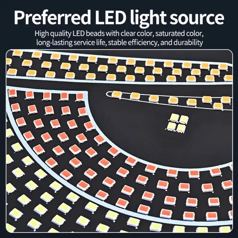 Devil Eyes Light for Cars,DIY Car Dynamic Devil LED Eyes,Programmable
