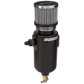 Moroso 85406 6AN Fitting Breather Tank - 1 Quart Capacity