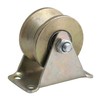 CNBTR 2" Dia Groove Rigid Caster Wheel 45# Steel for