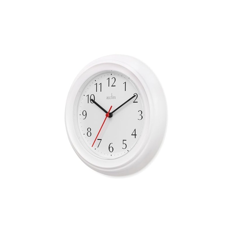 Acctim Wycombe Wall Clock - White