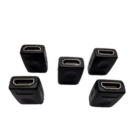 Micro Connectors HDMI Female to Female Gender Changer Adapter 5-Pack (G08-254-5P)