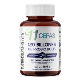 Probioticos 11 Cepas De 120 Billones Megabiotic 90 Capsulas 120 Billones - 90 Capsulas
