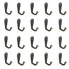 ICYANG 20pcs Vintage Metal Hooks, Wall Mounted Coat Robe Hat