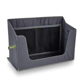 meori Office Tote Bag Carry Laptop Essentials Sturdy Bottom Stays Upright 3 Handy Pockets (Grey) INSERT ACCESSORY