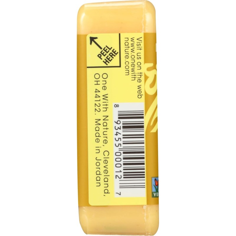 One With Nature Dead Sea Mineral Soap, Lemon Sage, 7-Ounces