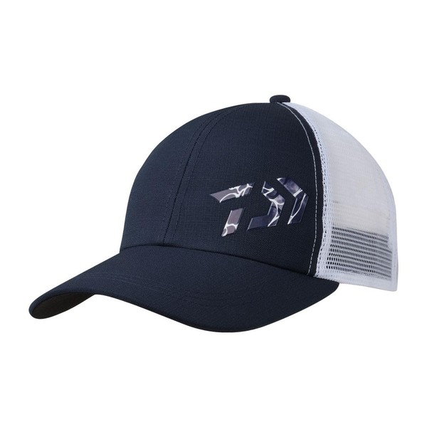 Daiwa DC-6624 3D Logo Half Mesh Cap (2025 Model), navy