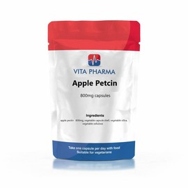VITA PHARMA Apple Pectin 800mg 30 Capsules