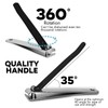 KATX Nail Clippers, 1Pc Heavy Duty Stainless Steel Nail Clippers