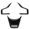 INTGET 4PCS Steering Wheel Stickers for 2018-2022 2023 2024 Subaru