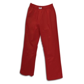Macho 7oz Student Karate Gi Pants - Red / Size 3