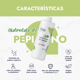 Tonico Facial Hidrolato De Pepino Refrescante 500 Ml