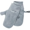 Playshoes Unisex Fleece Mittens, gray