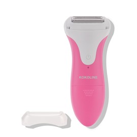 Kokoline Women's Electric Razor | Wet & Dry Shaver for Legs,Bikini, Underarms with Bikini Trimmer & Hypoallergenic Foil for Sensitive Skin,Pink/uyg1
