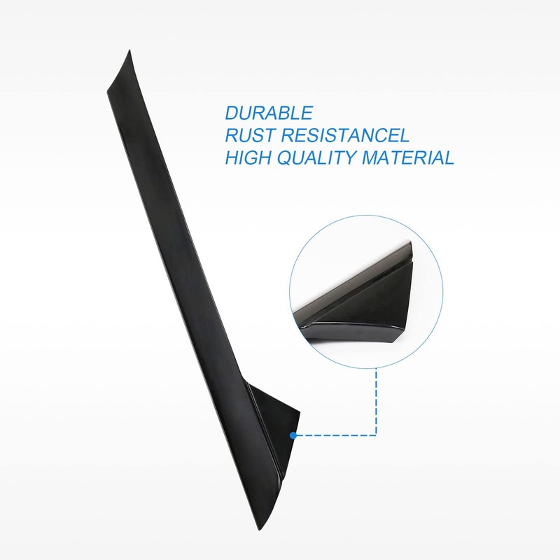 CARMOCAR Outer Windshield Pillar Trim Panel Molding Front Left (Driver
