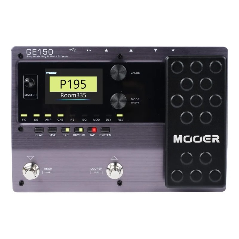 Pedal De Efectos Mooer Ge150 Amp