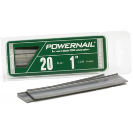 Powernail L10020 20 Gauge 1 Inch Length HD L-Cleat Nails for Hardwood & Engineered Flooring (Box of 1000)