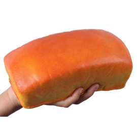 ANBOOR Squishies Brot Groß Langsam Steigend Quetschen Spielzeug Jumbo Essen Slow Rising Antistress Squishies Spielzeug Geschenk für Kinder Erwachsene (17,5 * 7,6 * 7cm, 1 Stück)