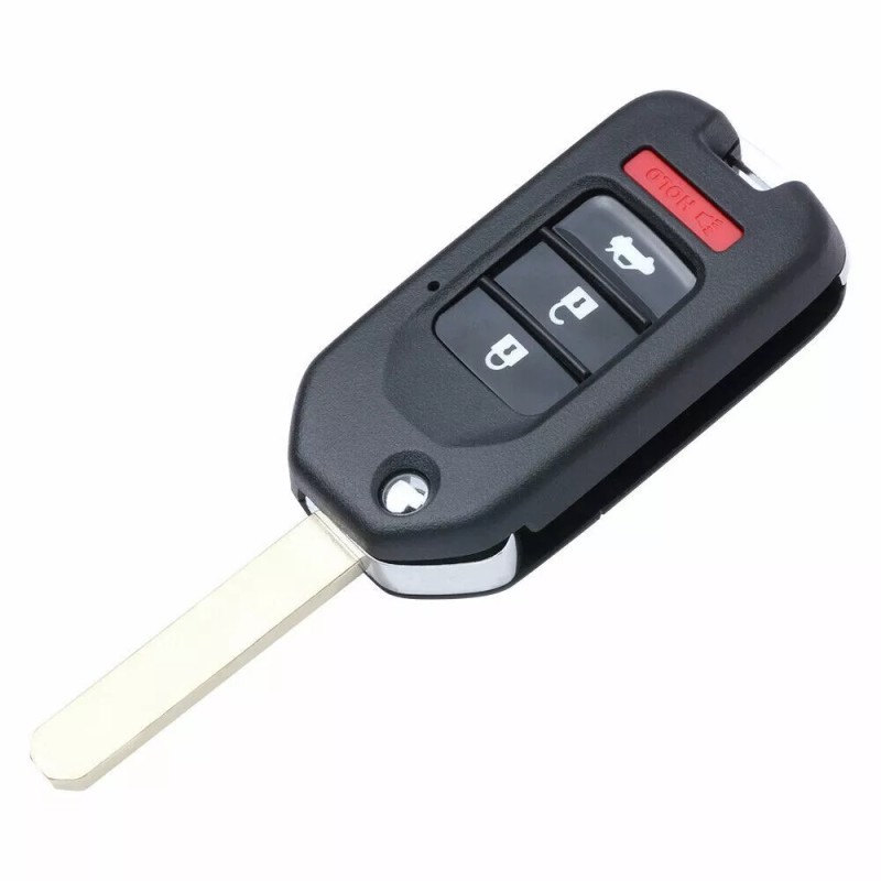 KeyMaster 2X Upgraded Flip Remote Key Shell Case Fob for