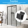 M6209 Sliding Shower Door Bottom Track, 1/2-inch Channel, Suitable for