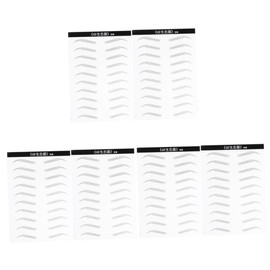 Beavorty Sets Hair-like Eyebrow Sticker Artificial Simulation Eyebrows Easy to Use for Women Long-lasting Brow Makeup Tools Sheets