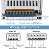 DC Power Supply 24V 1200W, AC 110V-220V to DC 24V
