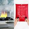 Emergency Fire Blanket, 1.5 x 1.5 m Kitchen Fire Blanket,