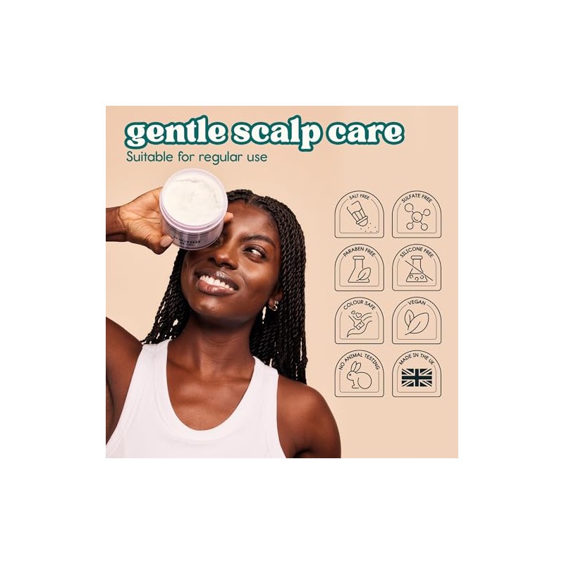 Nature Spell Curl Leave-In Cream, Salt Free Formula for Definition,