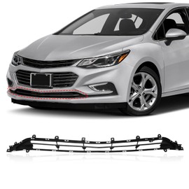 BXZ Front Bumper Lower Grille Bottom Grill Compatible with 2016 2017 2018 Chevy Cruze LS L LT Premier Sedan
