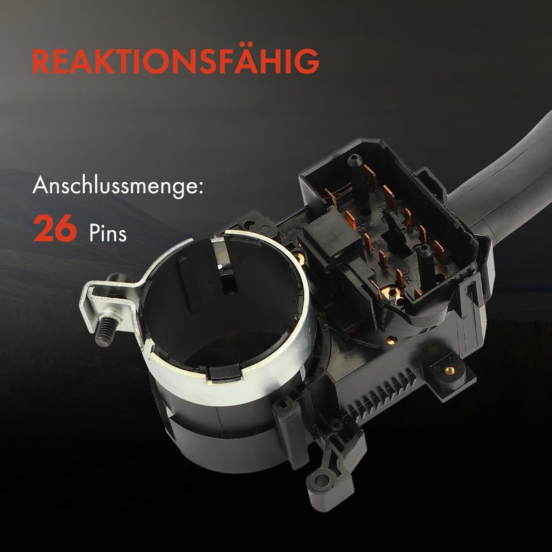 Frankberg Combination Switch Steering Column Switch 11-Pin Compatible with Alha.mbra