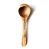 Traditionelle Schöpflöffel aus Olivenholz, 25 cm