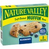 Nature Valley Blueberry Soft-Baked Muffin Bars, 5 ct, 6.2 oz